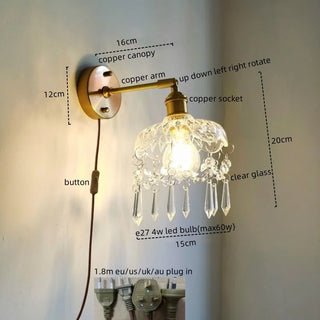Celako™ Aesalis Wall Light | Copper Modern Style