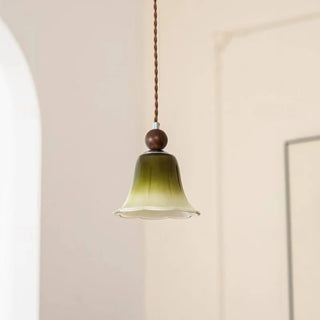 Celako™ Viridum Pendant Light | Green Glass Stone Living Room Lighting