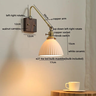 Celako™ Belune Wall Light | Copper Bedroom Lighting