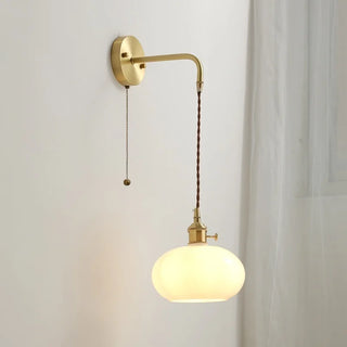 Celako™ Aureglas Wall Light | Glass Bedroom Lighting