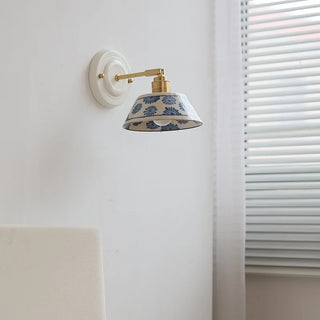 Celako™ Cerona Wall Light | Ceramic Bedroom Lighting