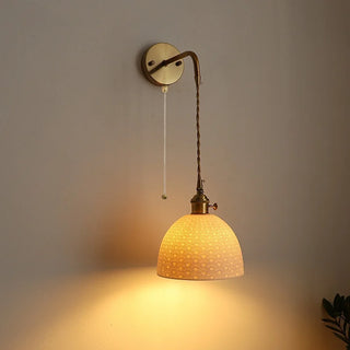 Celako™ Keramosa Wall Light | Ceramic Vintage Bedroom Lighting