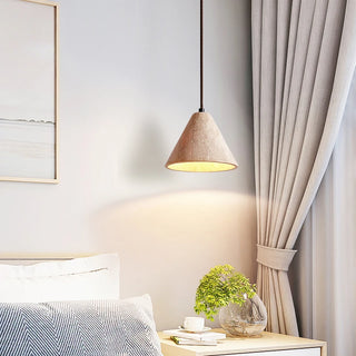Celako™ Saverti Pendant Light | Yellow Travertine Kitchen Island Lighting
