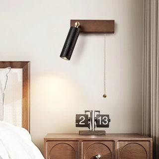 Celako™ Pietranero Wall Light | Black Travertine Living Room Lighting