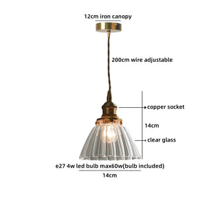 Celako™ Kavira Pendant Light | Glass Dining Room Lighting
