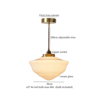 Celako™ Opalira Pendant Light | Milk White Glass Kitchen Island Lighting