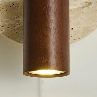 Celako™ Soleil Wall Light | Stone Bedroom Lighting