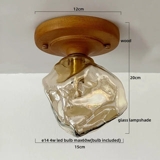 Celako™ Vitrius Ceiling Light | Glass Vintage Lighting