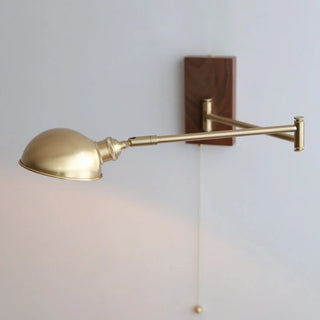 Celako™ Umberon Wall Light | Copper Wood Nordic Minimalism Bedroom Lighting