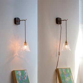 Celako™ Shizuku Wall Light | Glass Japan Wabi Sabi