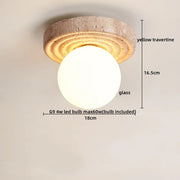Yellow Travertine 12