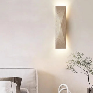 Celako™ Travertin Wall Light | Travertine Bedroom Lighting