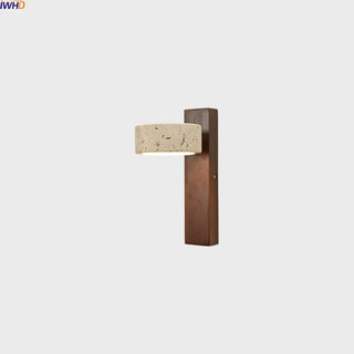 Celako™ Aurean Wall Light | Yellow Travertine Kitchen Island Lighting