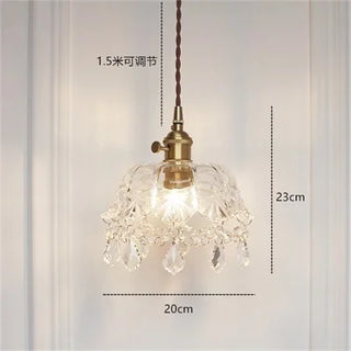 Celako™ Viridia Pendant Light | Glass Dining Room Lighting
