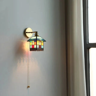 Celako™ Prismia Wall Light | Tiffany Vintage Glass Bedroom Lighting