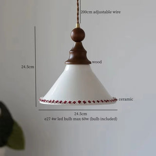 Celako™ Ceraflora Pendant Light | Ceramic Dining Room Lighting
