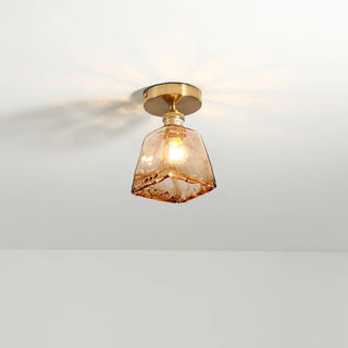 Celako™ Cuprel Ceiling Light | Copper Glass Kitchen Island Lighting