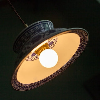 Celako™ Kaolinique Pendant Light | Ceramic Wabi Sabi Modern Bedroom Lighting