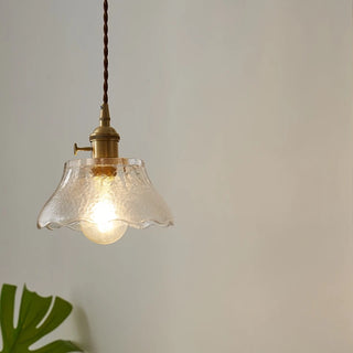 Celako™ Cuprisa Pendant Light | Glass Bedroom Lighting