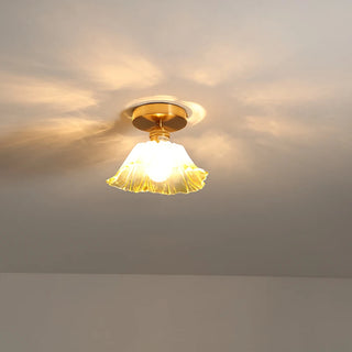 Celako™ Cuvita Ceiling Light | Copper Glass Kitchen Island Lighting