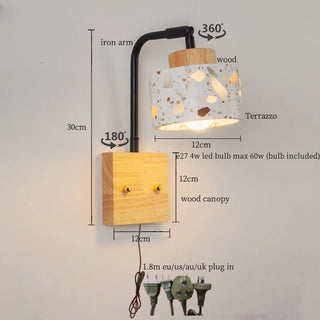 Celako™ Terzio Wall Light | Terrazzo Living Room Lighting