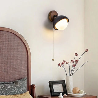 Celako™ Lithio Wall Light | Black Travertine Living Room Lighting