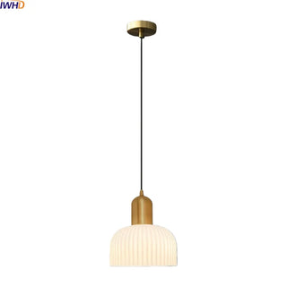 Celako™ Lustria Pendant Light | Glass Vintage Bedroom Lighting