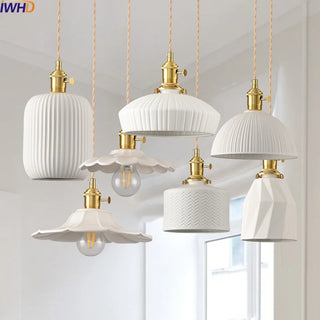 Celako™ Seramia Pendant Light | Ceramic Dining Room Lighting