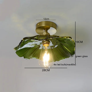 Celako™ Ambra Ceiling Light | Glass Bedroom Lighting