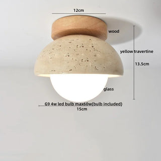 Celako™ Sabira Ceiling Light | Terrazzo Living Room Lighting
