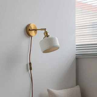 Celako™ Keramis Wall Light | Ceramic Bedroom Lighting