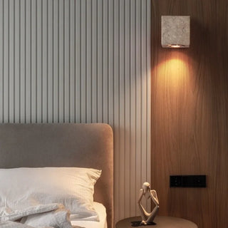 Celako™ Aurevale Wall Light | Yellow Travertine Living Room Lighting