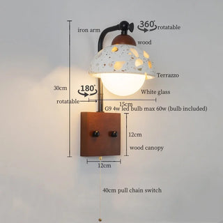 Celako™ Terzio Wall Light | Terrazzo Living Room Lighting