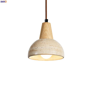 Celako™ Ochralis Pendant Light | Yellow Travertine Kitchen Island Lighting
