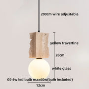 yellow travertine 18