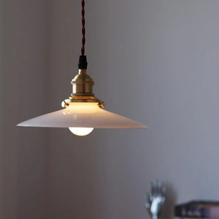 Celako™ Niveus Pendant Light | Glass White Kitchen Island Lighting