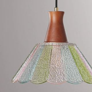 Celako™ Vitruva Pendant Light | Glass Stone Bedroom Lighting