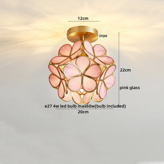 Celako™ Orbella Ceiling Light | Copper Glass Kitchen Island Lighting