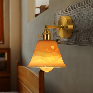 Celako™ Kaolessa Wall Light | Ceramic Bedroom Lighting