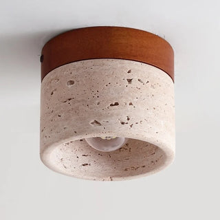 Celako™ Terravelle Ceiling Light | Yellow Travertine Kitchen Island Lighting