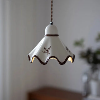 Celako™ Petaline Pendant Light | Ceramic Dining Room Lighting
