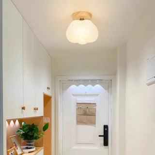 Celako™ Albore Ceiling Light | Wood Dining Room Lighting