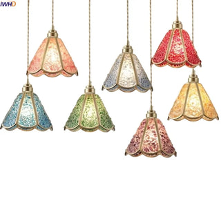 Celako™ Clarion Pendant Light | Glass And Crystal Kitchen Island Lighting