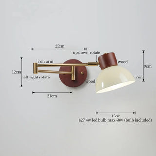 Celako™ Ferumi Wall Light | Iron Vintage Living Room Lighting