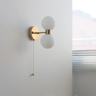Celako™ Auriga Wall Light | Glass Bedside Lighting