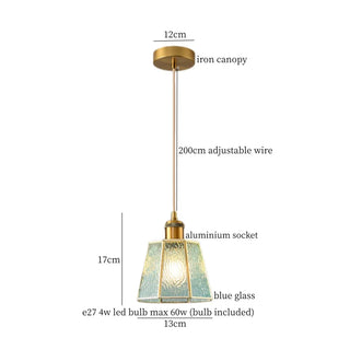 Celako™ Kinzakura Pendant Light | Glass Japan Vintage
