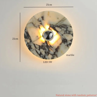 Celako™ Marmoris Wall Light | Marble Glass Living Room Lighting