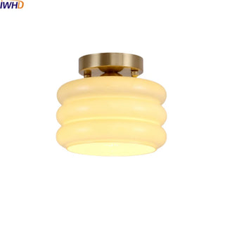 Celako™ Opella Ceiling Light | Glass Iron Dining Room Lighting