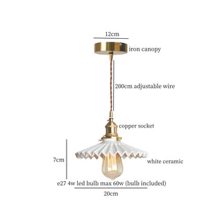 Celako™ Aurocelis Pendant Light | Ceramic Kitchen Island Lighting