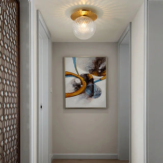 Celako™ Soluna Ceiling Light | Glass Modern Style